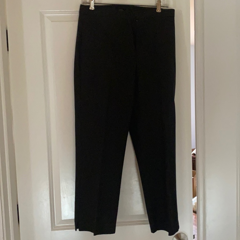 Karen Kane Lifestyle  stretch black ankle pants